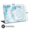 Blue and White Tie Dye Universal Laptop 11in (8.8 x 6.2in) Skin